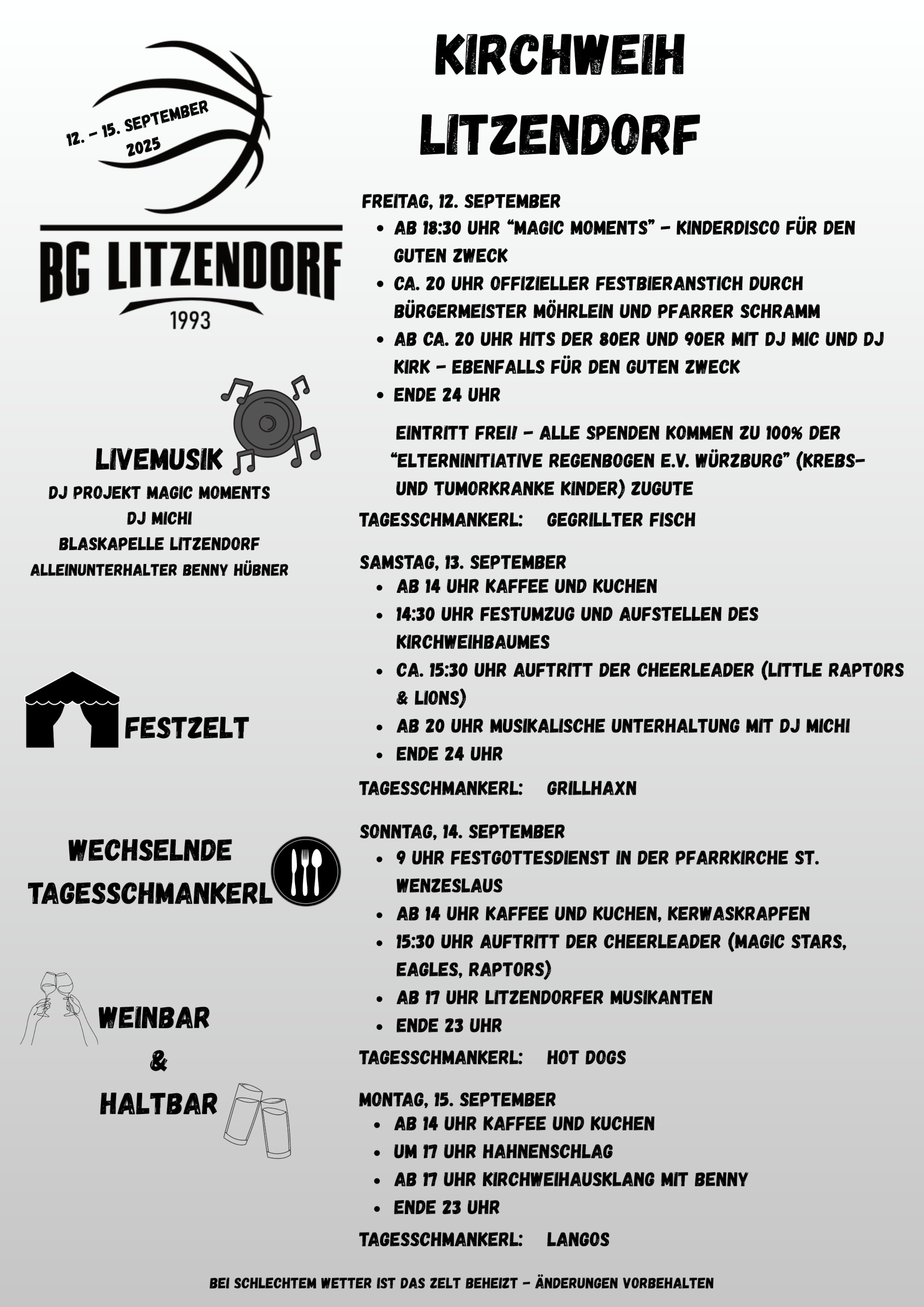2025 Kerwaprogramm Litzendorf