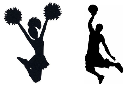 Cheerleade und Bballer
